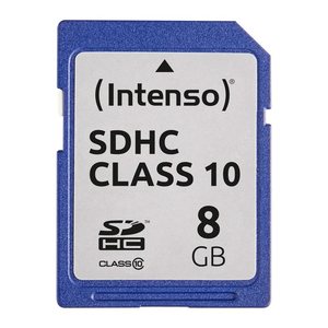 Intenso Speicherkarte SDHC-Card Class 10, 8 GB, 1 St.