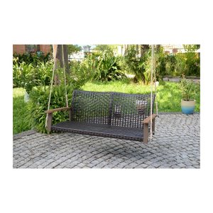 Garden Pleasure Hängebank CUNEO 970386 braun Kunststoff 114,0 cm