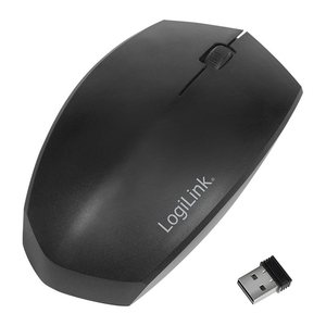 Logilink Maus Bluetooth 4.2 + Funk 2,4 GHz, dual-Modus black