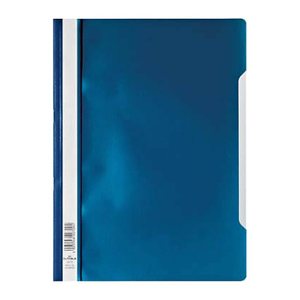 DURABLE Schnellhefter 2573 Kunststoff dunkelblau DIN A4, 10 St.