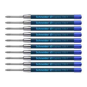 Schneider Express 735 Kugelschreiberminen F blau, 10 St.