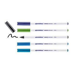 edding 4600 cool Textilmarker farbsortiert 1,0 mm, 5 St.
