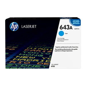 HP 643A (Q5951A) cyan Tonerkartusche