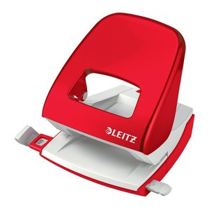 LEITZ Locher NeXXt 5008 WOW rot-metallic, 1 St.