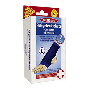 WUNDmed® Sprunggelenkbandage 04-004L, Gr. L blau, 1 St.