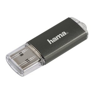 hama USB-Stick Laeta grau 16 GB, 1 St.