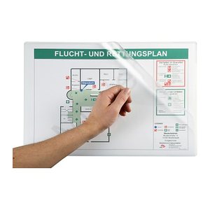 EICHNER Sichttaschen DIN A3 quer transparent glatt 2,0 mm, 1 St.