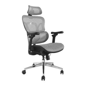 Equip Ergonomischer Bürostuhl+Kopf/Armstützen grau lite Retail