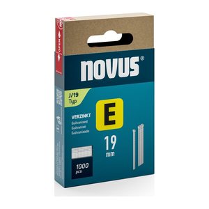 novus Tackerklammern Nägel 19 mm, 1.000 St.