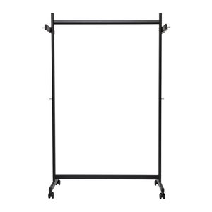 MAUL Rollgarderobe Samba 9424190 schwarz Metall 10 Haken 115,5 x 172,0 cm, 1 St.