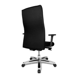Topstar XXL Bürostuhl Big Star 20, BT290T W50 Stoff schwarz, Gestell alu