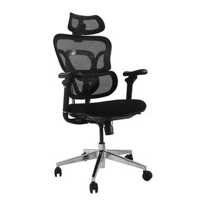 Equip Ergonomischer Bürostuhl+Kopf/Armstützen+SFS schwarz lite Retail