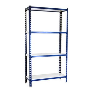 Simonrack Schwerlastregal SIMONCLICK 4 8435104960738 blau, weiß 90,0 x 50,0 x 150,0 cm