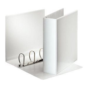 Esselte Präsentationsringbuch 4-Ringe weiß 8,5 cm DIN A4, 1 St.