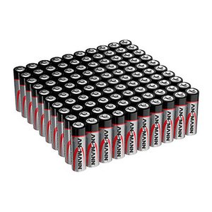 ANSMANN Batterien Alkaline Mignon AA 1,5 V, 100 St.