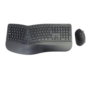 CONCEPTRONIC Tastatur+Maus Wireless ERGO Layout ES schwarz