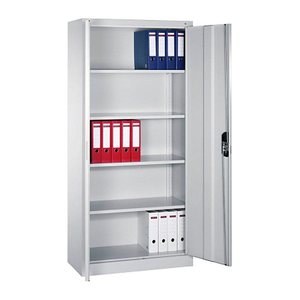 CP Stahlschrank C 2000 Acurado 9260-000 S11310 lichtgrau 4 Fachböden 93,0 x 40,0 x 195,0 cm, aufgebaut, 1 St.