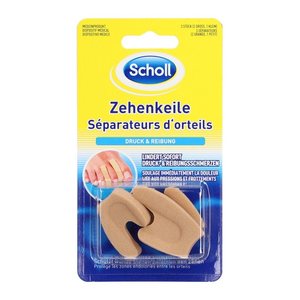 Scholl Zehenschutz Zehenkeile 26218 beige, 3 St.