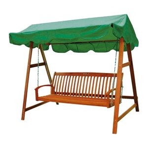 Garden Pleasure Hollywoodschaukel MIAMI braun Holz