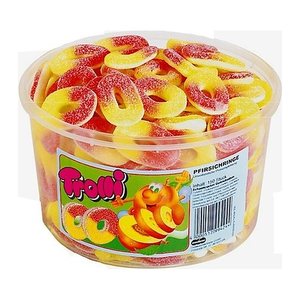 Trolli PFIRSICH Ringe Fruchtgummi, 150 St.