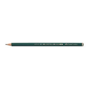 FABER-CASTELL 9000 Bleistifte B grün, 12 St.