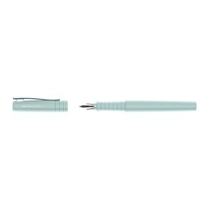 FABER-CASTELL Poly Pen Patronenfüller caribic blue B (breit), 1 St.