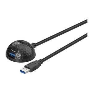 goobay USB 3.0 A Kabel 1,5 m schwarz, 1 St.