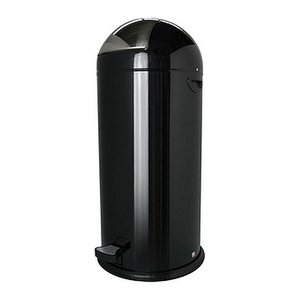 helit "the step dome" Mülleimer 52,0 l schwarz, 1 St.
