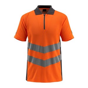 MASCOT® unisex Warnschutz Shirt Murton orange, dunkelanthrazit Größe 3XL, 1 St.