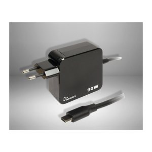 Inter-Tech PD-Charger USB C,PSU PD-2090, PD 90W, schwarz