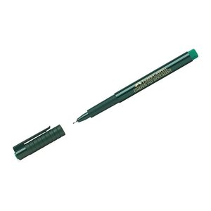 FABER-CASTELL Document 1511 Fineliner grün 0,4 mm, 10 St.