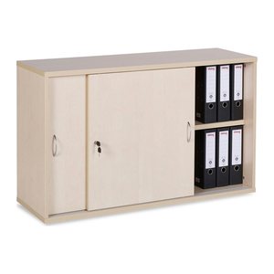 Schiebetürenschrank aus Holz – 2 OH – Ahorn