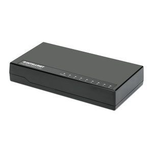 INTELLINET Desktop 8-Port Gigabit Ethernet Switch schwarz