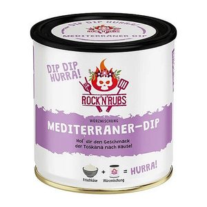 ROCK N RUBS DIP DIP HURRA - Mediterraner-Dip 140g 01/28