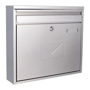 ROTTNER Briefkasten Teramo T04779 silber