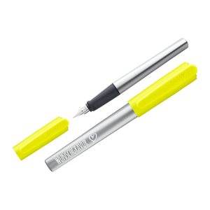 LAMY nexx Patronenfüller neonyellow/silber A (für Anfänger), 1 St.