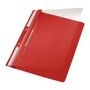 LEITZ Hängehefter Universal 4190 Kunststoff rot DIN A4 2x kaufmännische Heftung, 1 St.
