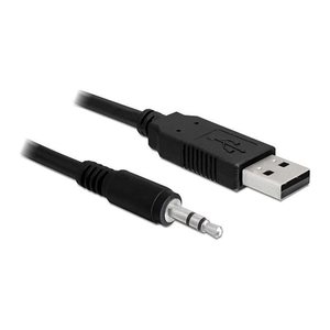 DELOCK USB Kabel A -> 3,5mm 3Pin 1.80m (5 V) TTL