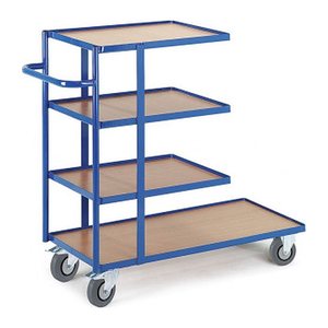 Rollcart Kommissionierwagen 08-7720 blau 47,0 x 104,0/63,0 x 106,0 cm