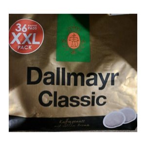 Dallmayr Classic Kaffeepads, Arabica- und Robustabohnen 36 St.