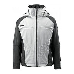 MASCOT® Herren Softshelljacke "DARMSTADT" Unique weiß, anthrazit Größe 3XL