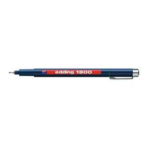 edding 1800 Fineliner grün 0,7 mm, 1 St.