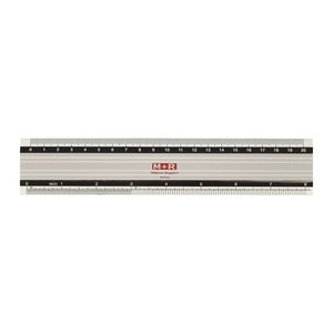 M + R Lineal 20,0 cm, silber