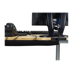 DELOCK Gewebeschlauch Klettverschl. hitzebest. 5mx30mm Black