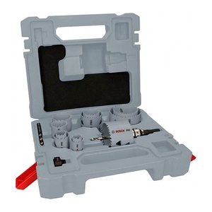 BOSCH Lochsägen-Set PRO Multi Material Q-Lock, 15-teilig
