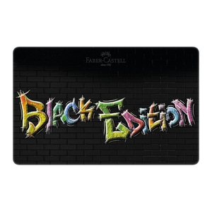 FABER-CASTELL Black Edition Buntstifte farbsortiert, 36 St.