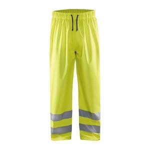 BLAKLÄDER® unisex Warnschutz-Regenhose HIGH-VIS "1384" gelb Größe S