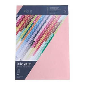 artoz Briefpapier Mosaic rosa DIN A4 90 g/qm 25 Blatt