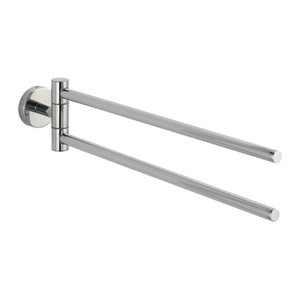 WENKO Handtuchhalter Bosio silber, glänzend, 1 St.