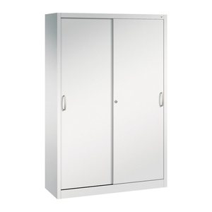 CP Schiebetürenschrank C 2000 Acurado, 2040-00 S10165 lichtgrau 4 Fachböden 120,0 x 40,0 x 195,0 cm